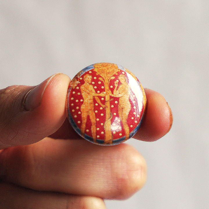 The Tree Of Life Button - Chthaeus Press